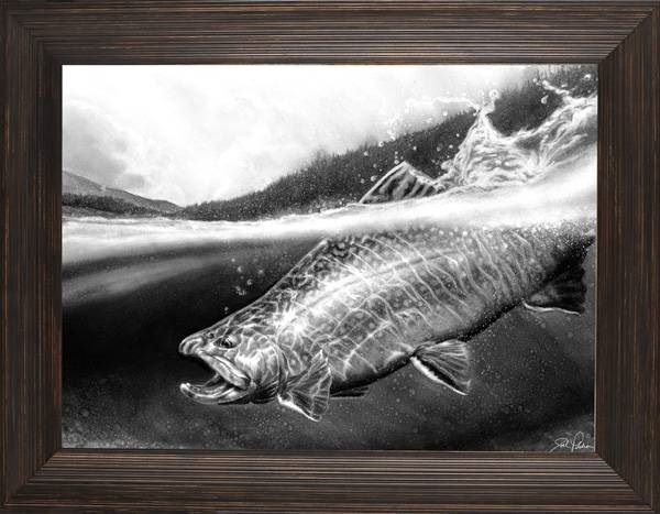 Rocky Mountain Publishing Brook Trout Canvas, 16-In x 23-In