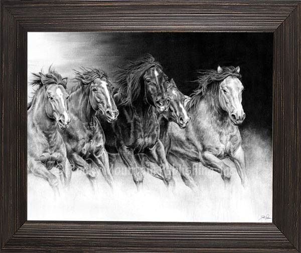 Rocky Mountain Publishing Wild Bunch Canvas, 8-In x 10-In