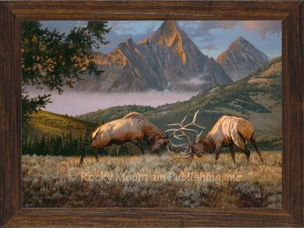 Rocky Mountain Publishing The Boys of Fall Canvas, 16-In x 23-In