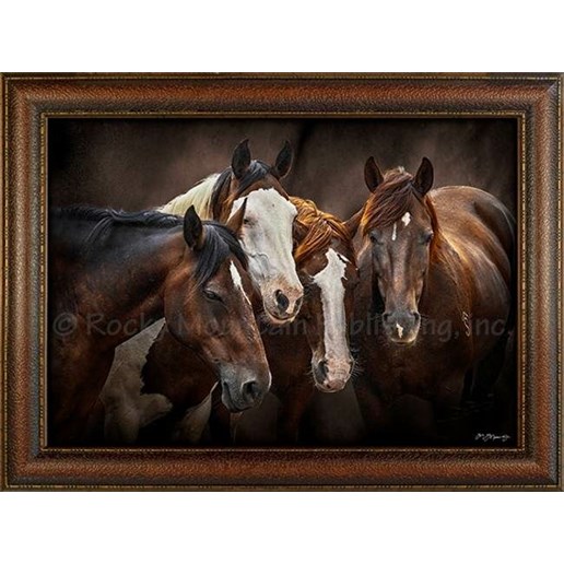 Rocky Mountain Publishing "Board Meeting" Canvas Giclee Print - 20 in X 30 in