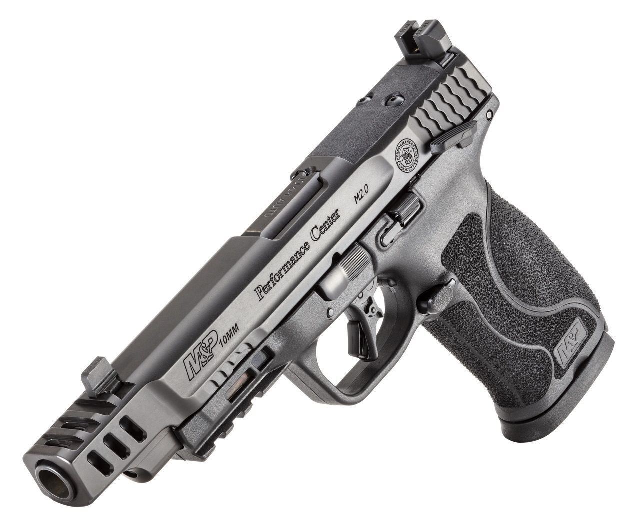 Smith & Wesson M&P M2.0 Performance Center 10mm Optics Ready Full Size Pistol, 15-Rd