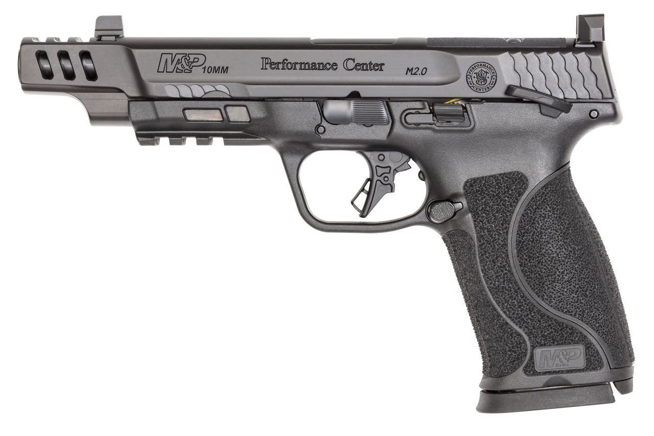 Smith & Wesson M&P M2.0 Performance Center 10mm Optics Ready Full Size Pistol, 15-Rd