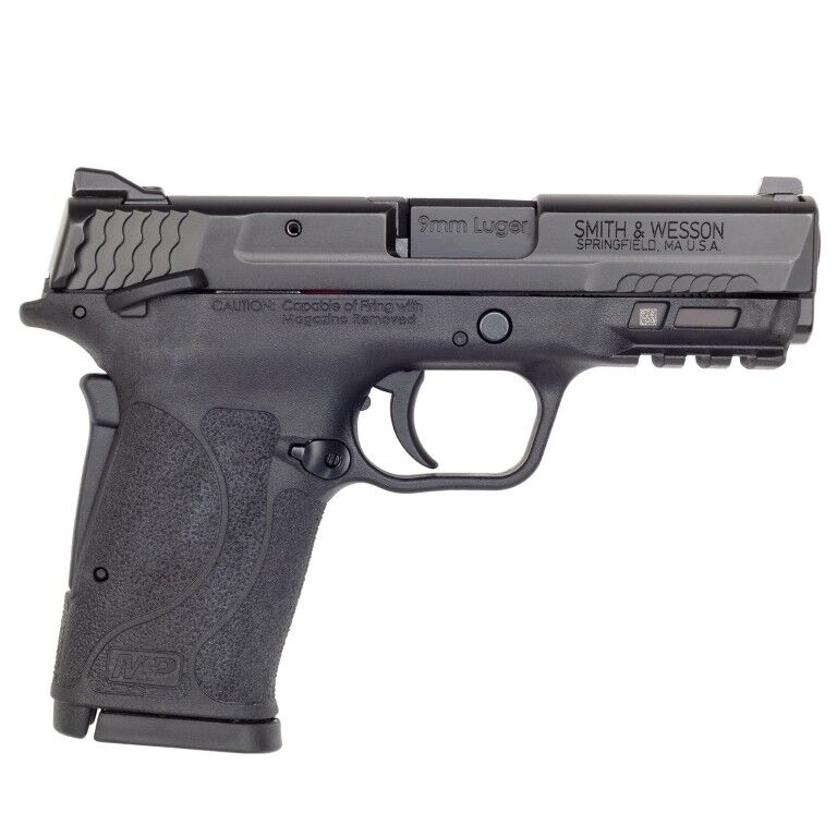 Smith & Wesson M&P 9 Shield EZ 9mm Micro Compact Pistol With Manual Safety, 8-Rd