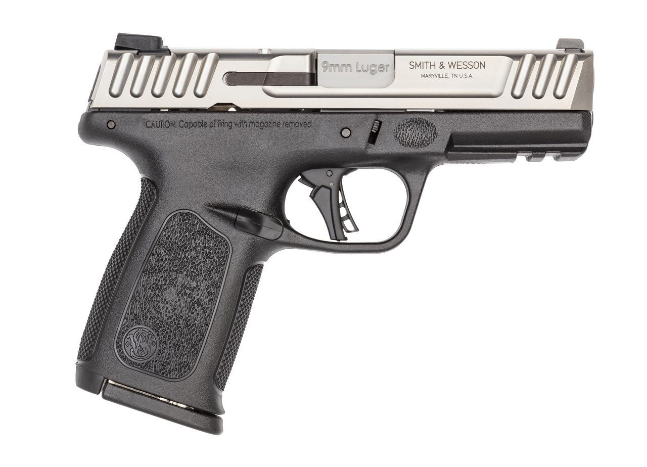 Smith & Wesson SD9 2.0 9mm 2-Tone Compact Pistol, 10-Rd