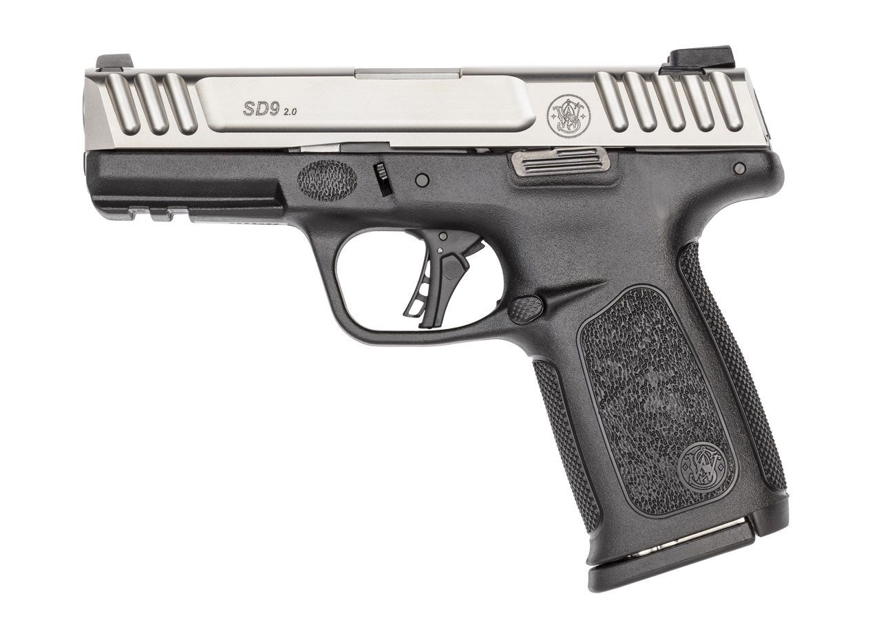 Smith & Wesson SD9 2.0 9mm 2-Tone Compact Pistol, 10-Rd