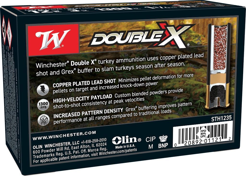 Winchester Double X 12 Gauge 3" #5 Shot, 1 3/4-Oz, 10-Rd