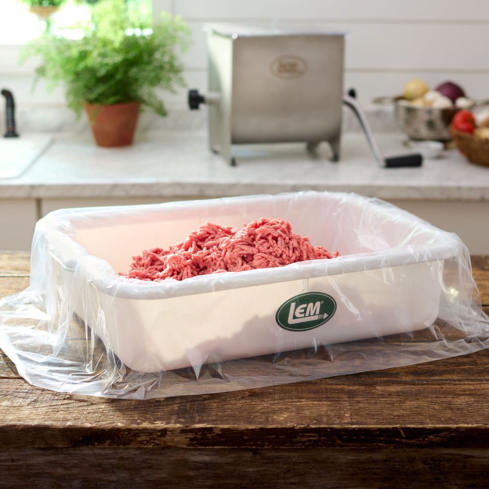 LEM Plastic Meat Lug Liners, 25-Pk