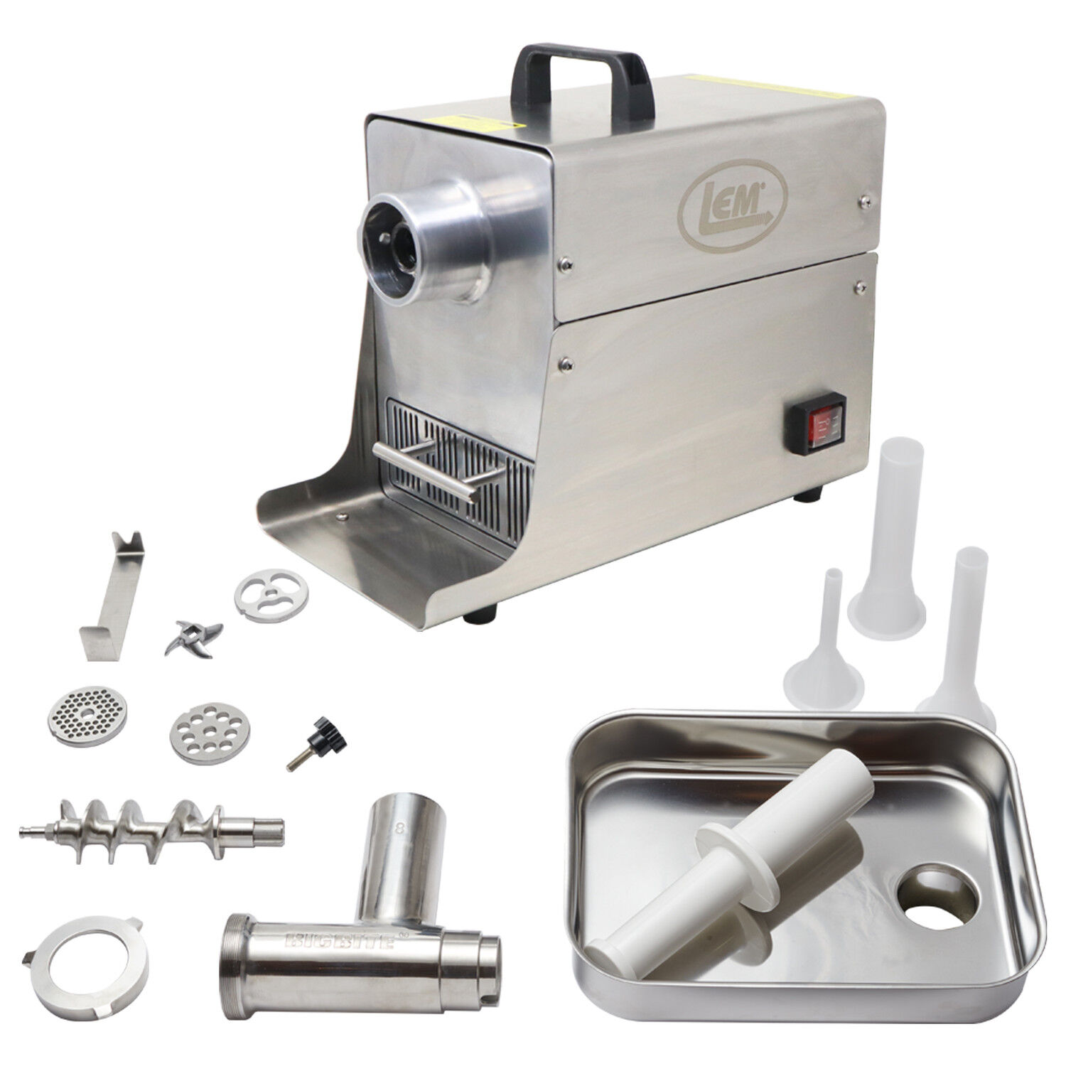 LEM #8 BigBite Meat Grinder, 0.5-HP