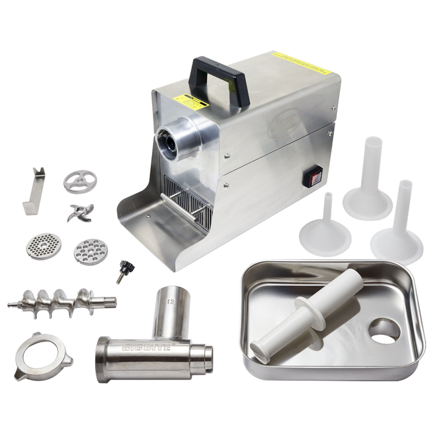 LEM #12 BigBite Meat Grinder, 0.75-HP