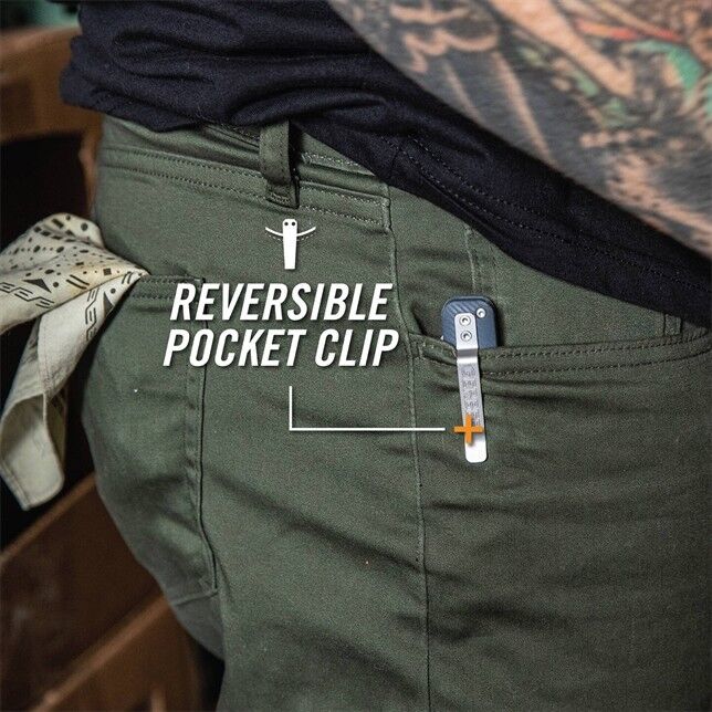 Gerber Pledge Plain Edge Folding Knife, 3.7-In