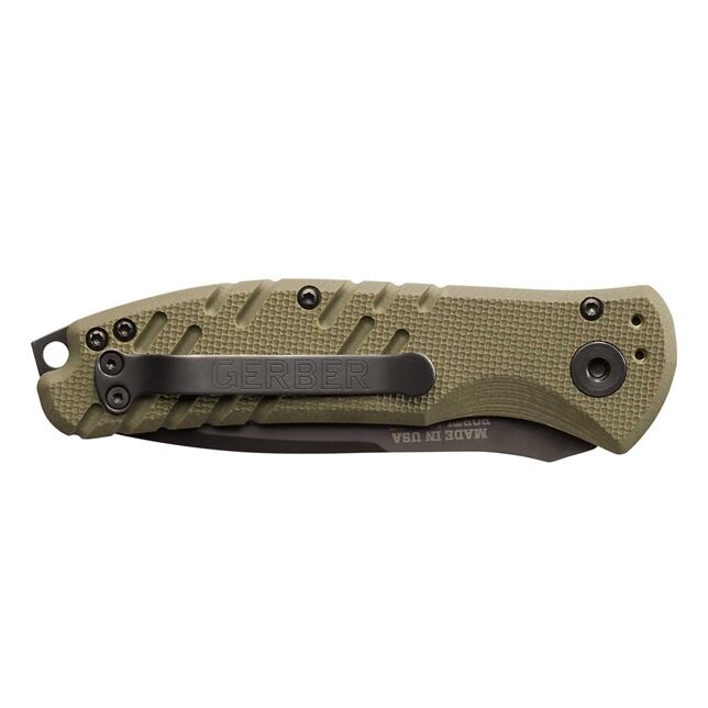 Gerber Auto Propel OD Green Knife, 3.5-In