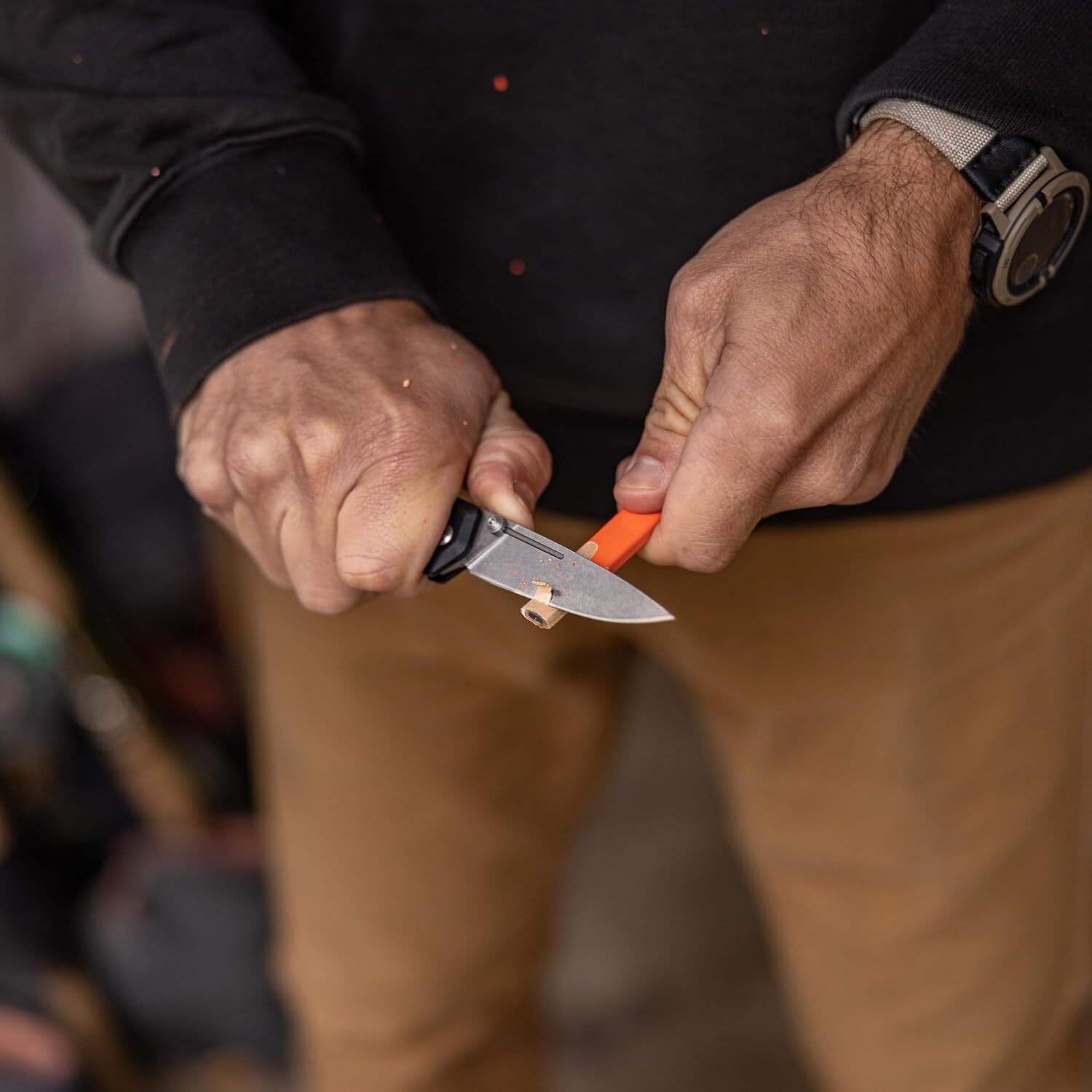 Gerber Gear Zilch Coyote Brown Clip Folding Pocket Knife, 3.1-In