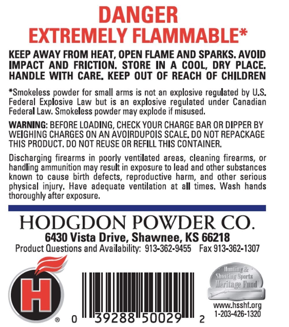 Winchester 296 Pistol Powder, 1-Lb