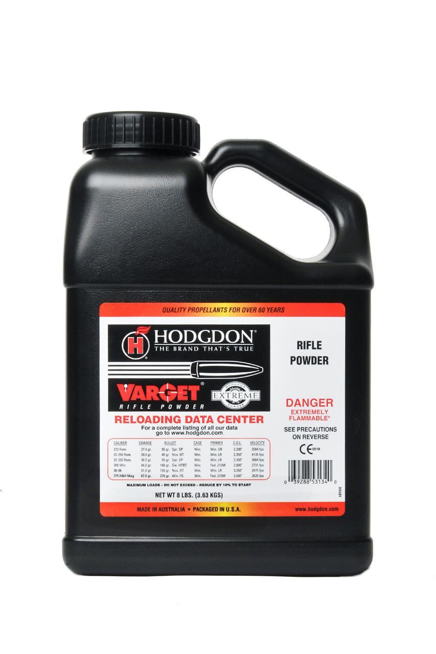 Hodgdon Varet Rifle Powder, 8-Lb