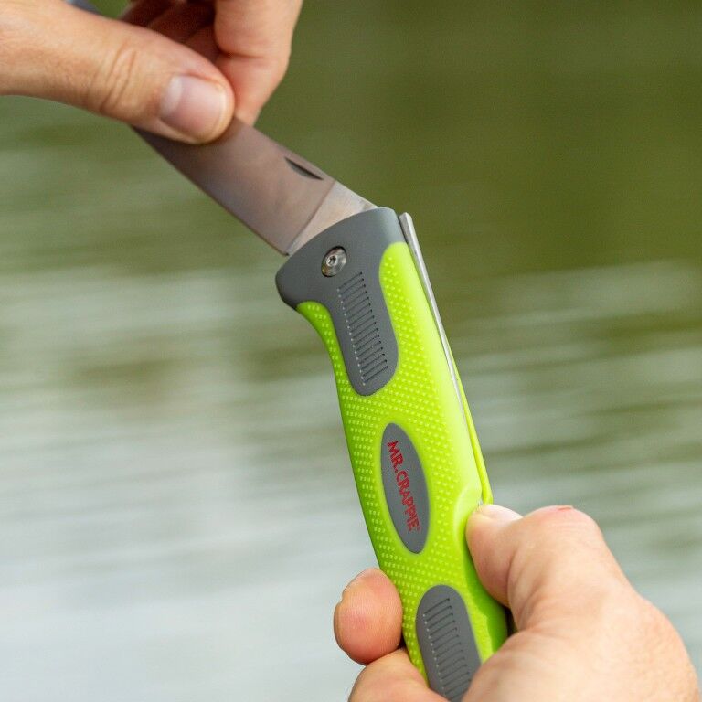 Smith's Abrasives Mr. Crappie Flex Folding Fillet Knife, 6-In
