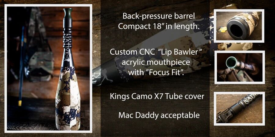 Native By Carlon Native Hunters Call Tube