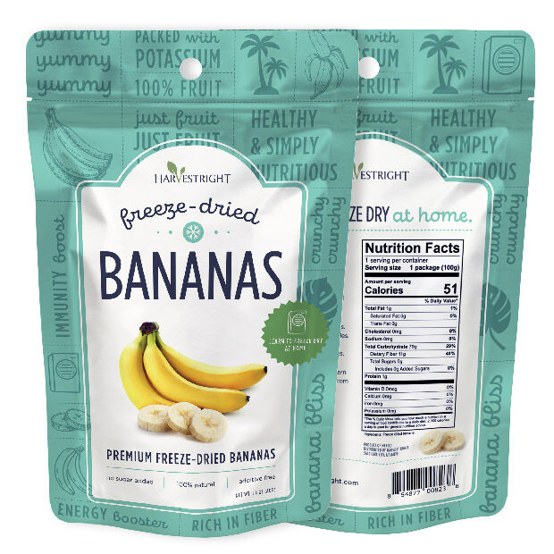 Harvest Right Freeze Dried Bananas