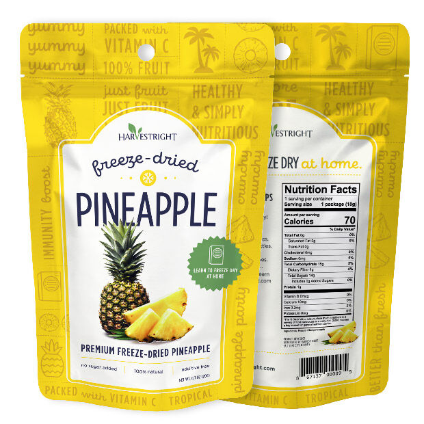 Harvest Right Freeze Dried Pineapple
