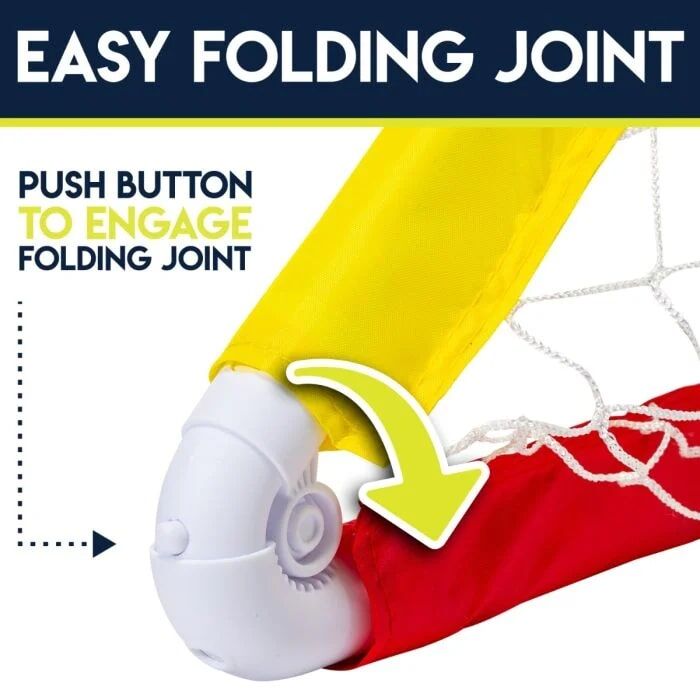 Franklin Sports Soccer Goal With Ball and Pump, 24-In