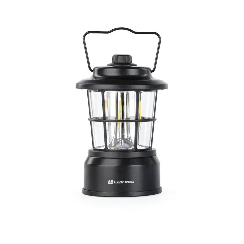 LUXPRO LP1535 Black Retro LED Lantern, 265 Lumen