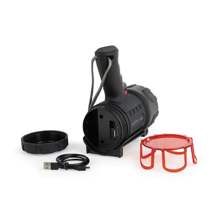 Lux Pro LP890 2000 Lumen Rechargeable LED Spotlight with Power Bank