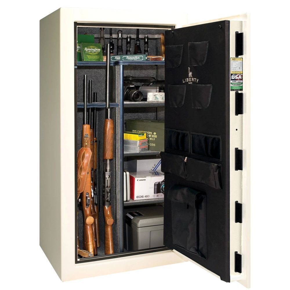 Liberty Safe Liberty 47 Limited Edition USA 30 White Gloss with Commemorative Logo Gun Safe