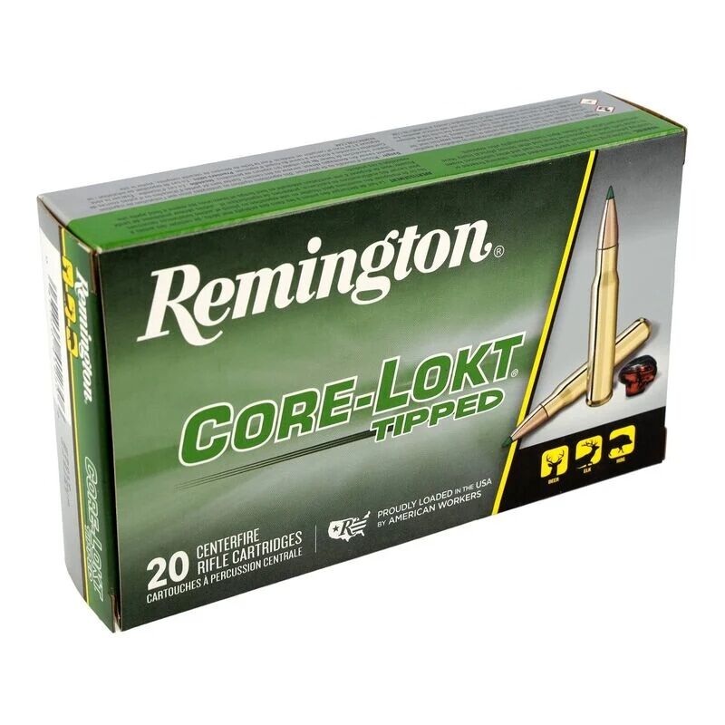 Remington Arms Core-Lokt Tipped .270 Win, 130 Grain Rifle Ammo, 20-Rd