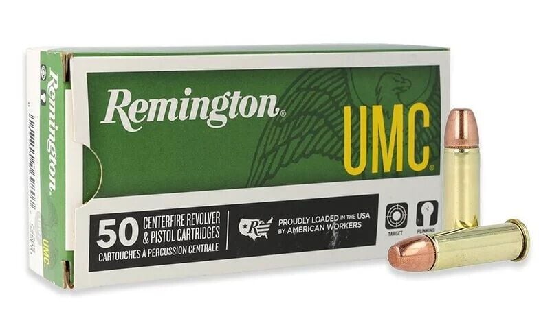 Remington UMC Handgun .38 Special, 130 Grain Full Metal Jacket Pistol Ammo, 50-Rd