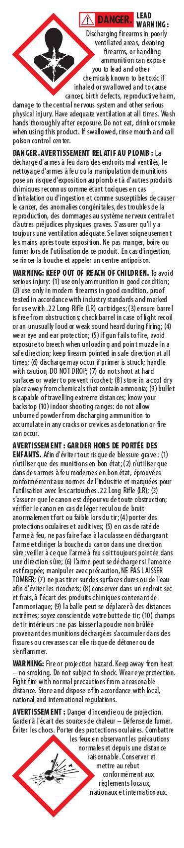 CCI Target Mini-Mag .22 LR, 36 Grain Copper Plated Hollow Point Rifle Ammo, 100-Rd