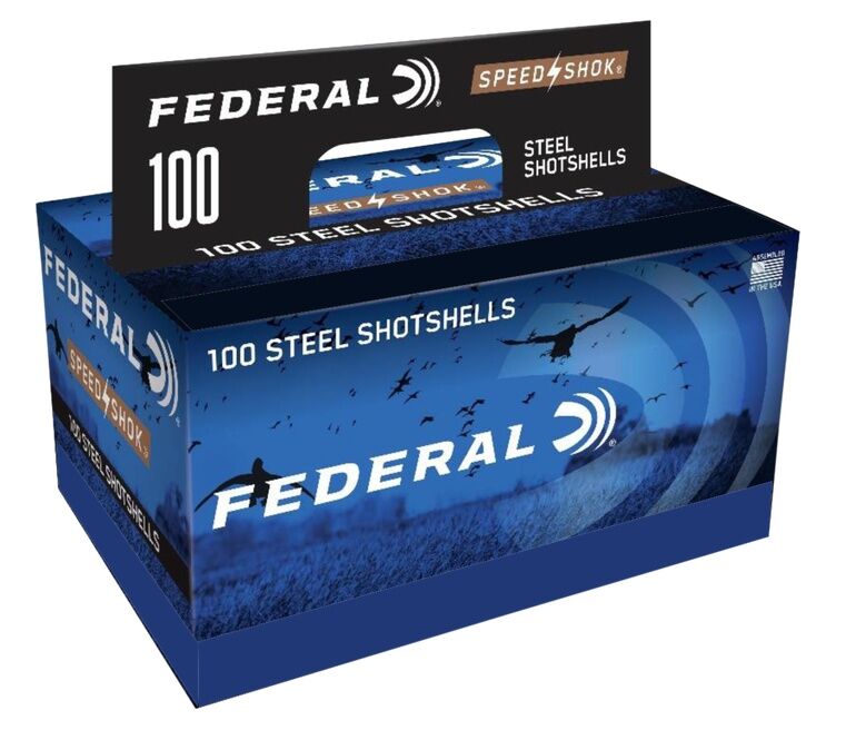 Federal Speed-Shok 12 Gauge 3" BB Shot, 1 1/4-Oz, 100-Rd