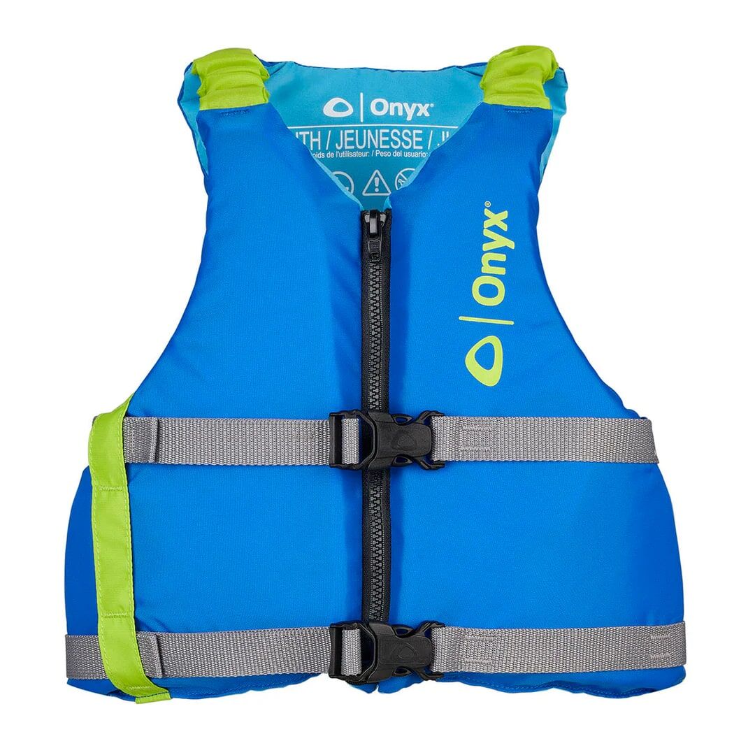 Onyx Blue Youth Paddle Life Jacket