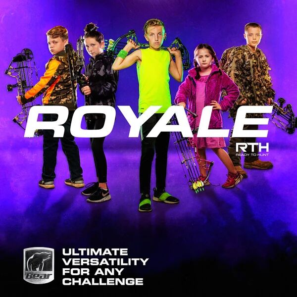 Bear Archery Royale RTH Compound Bow Right Hand Shadow Finish