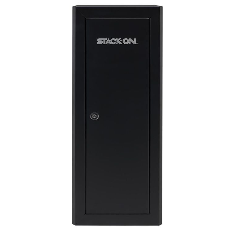 Stack-On 18 Gun Security Cabinet With Beveled Edge Design & Convertible Interior
