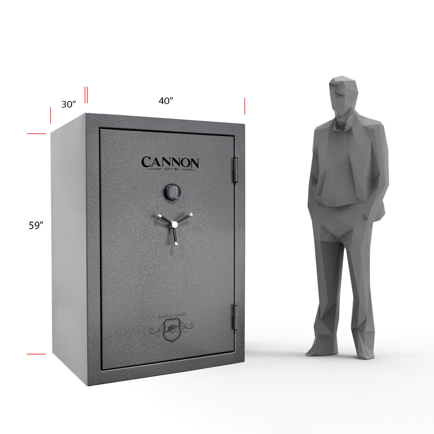 Cannon Safes Shield 48 Long Gun Safe