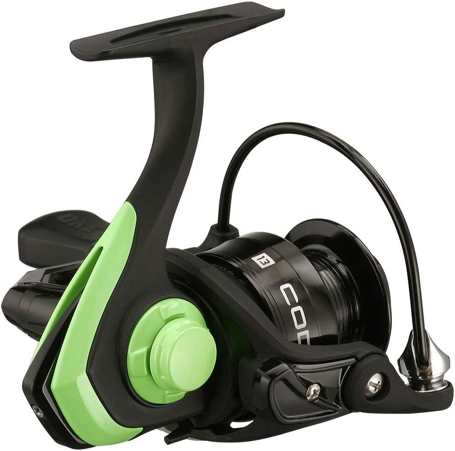 13 Fishing Code Neon Spinning Fishing Combo, 6-Ft 7-In