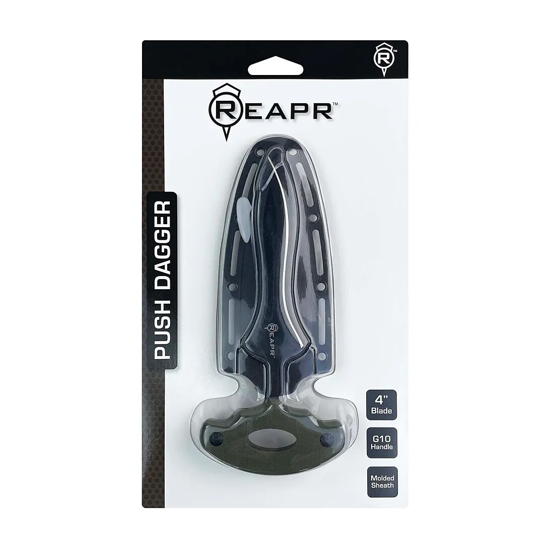 Reapr Fixed Blade Push Dagger, 4-In