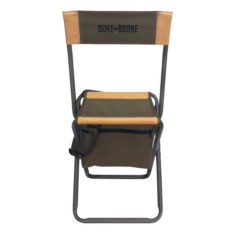 Duke + Boone Brown/Tan High Back Field Chair