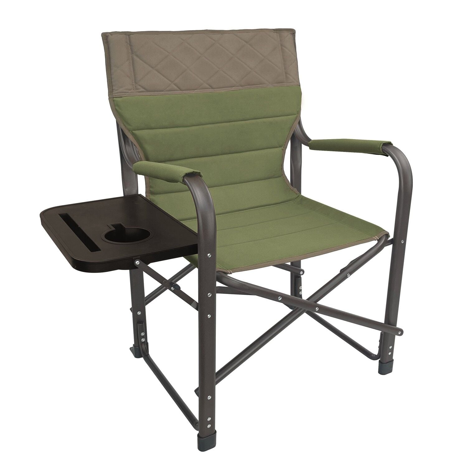 Black Sierra Traditions Green HD XL Director's Chair With Coastal Logo