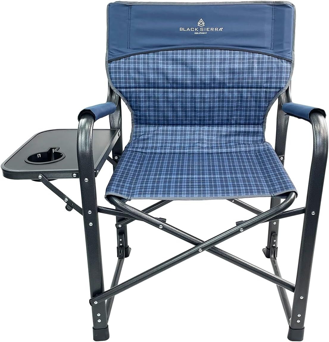 Black Sierra Blue HD Directors Chair