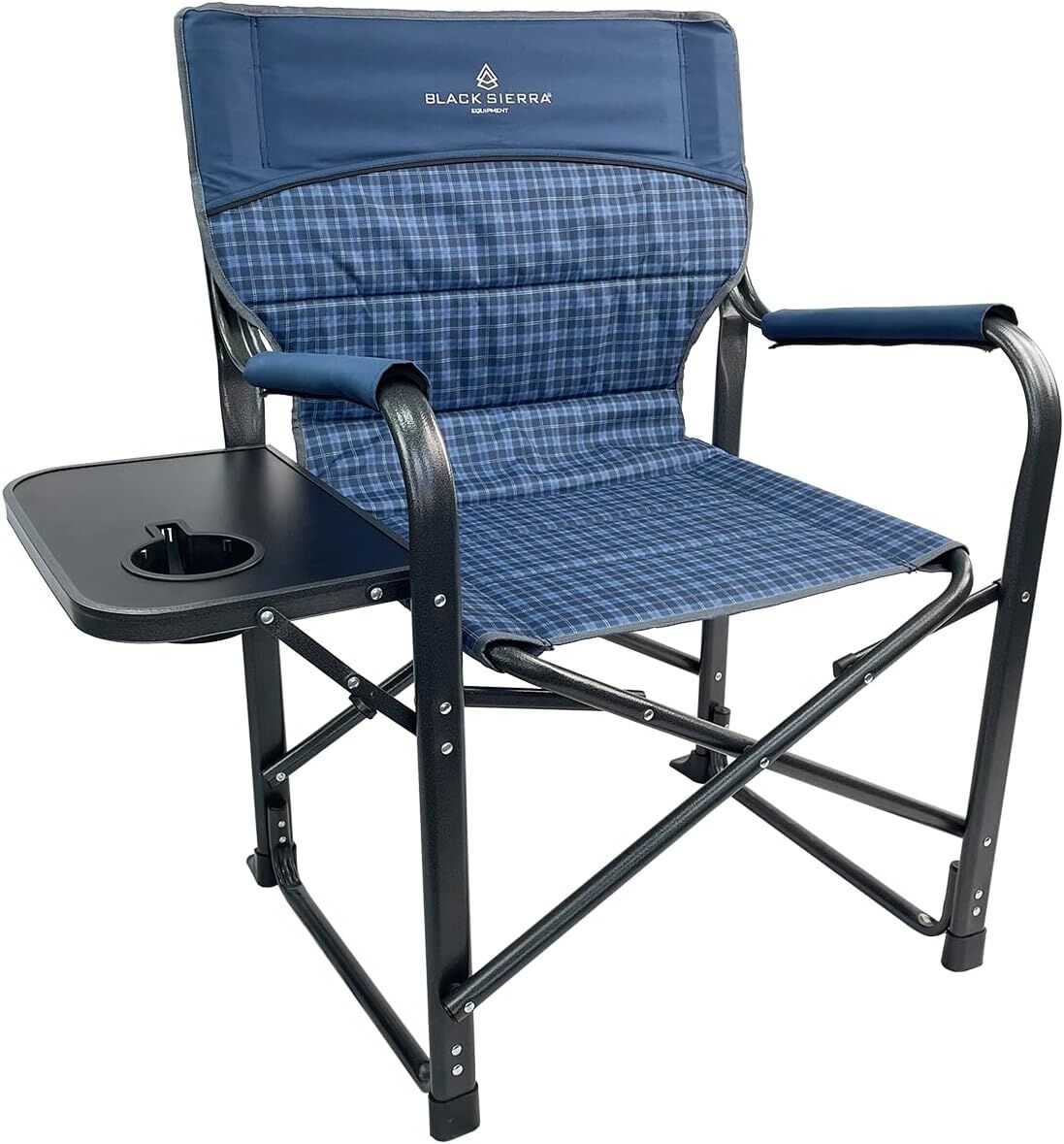 Black Sierra Blue HD Directors Chair