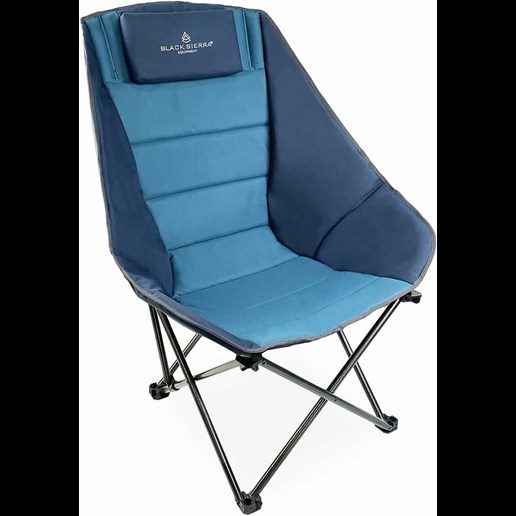 Black Sierra Chair Scoop Quad