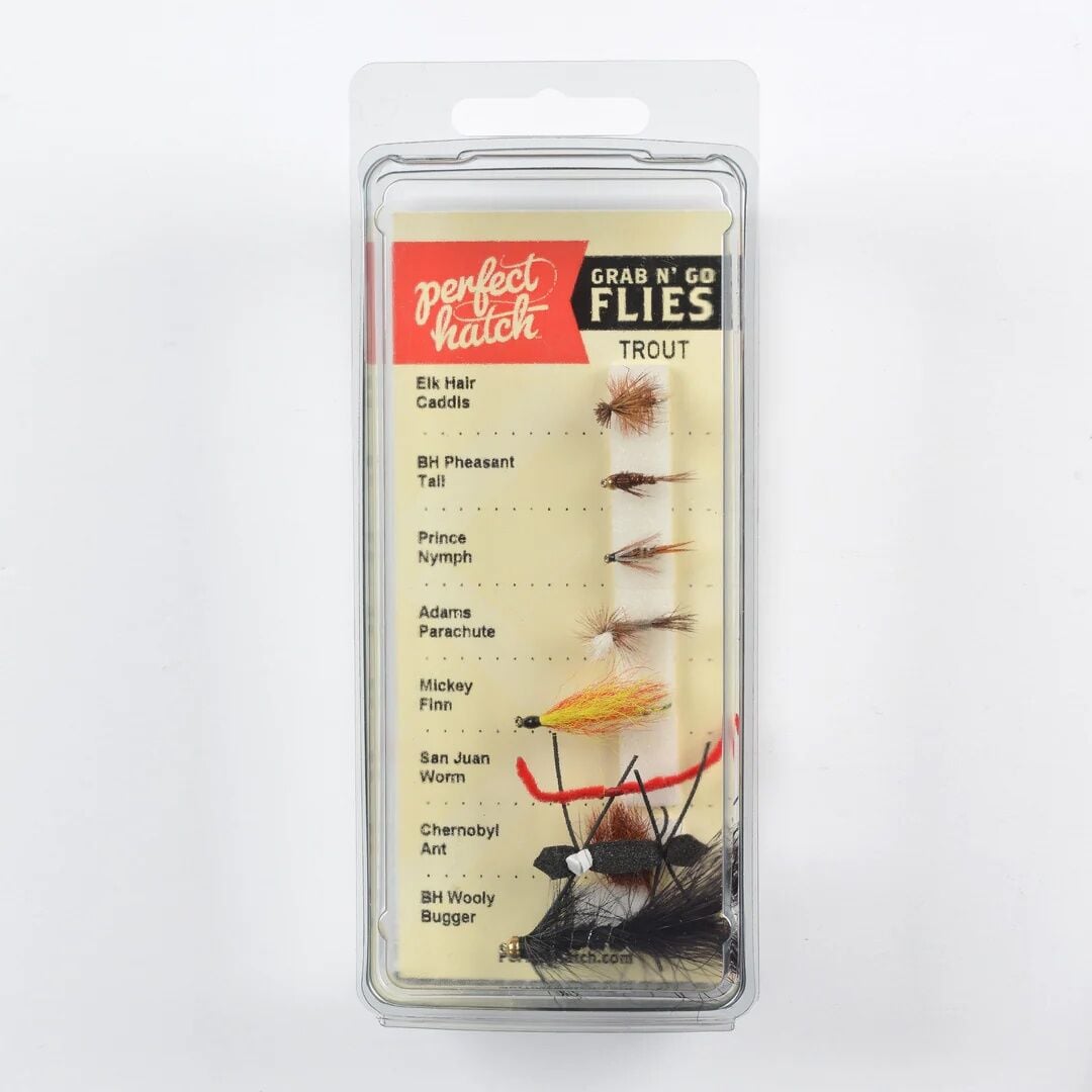 Perfect Hatch Grab N Go Basic Trout Fly Assortment