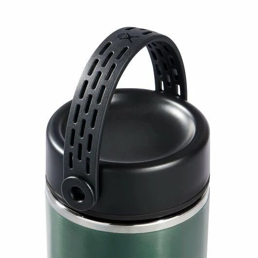 Hydro Flask Lightweight Wide Mouth Trail Series Obsidian Water Bottle, 24-Oz