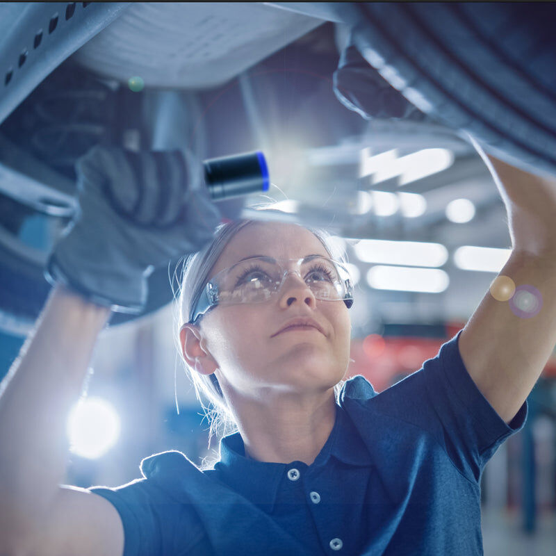 Police Security Flashlights Storm Flashlight, 500-Lm