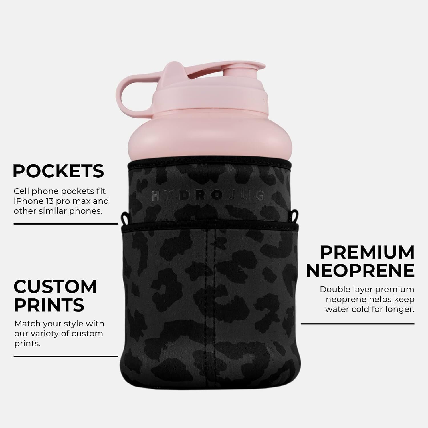 HydroJug Vintage Floral Water Bottle Sleeve