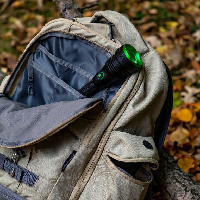 Kodiak Kraken Rechargeable Tactical Flashlight with Powerbank, 6000-Lm