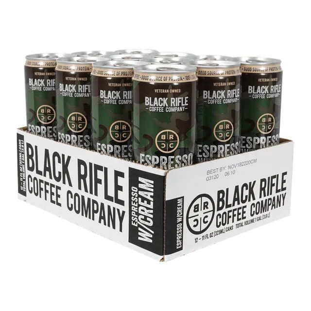Black Rifle Coffee Company Espresso With Cream, 11-Oz