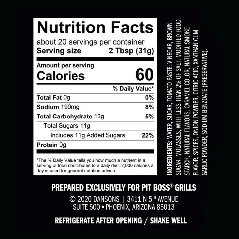 Pit Boss Sweet Heat BBQ Sauce, 20-Oz