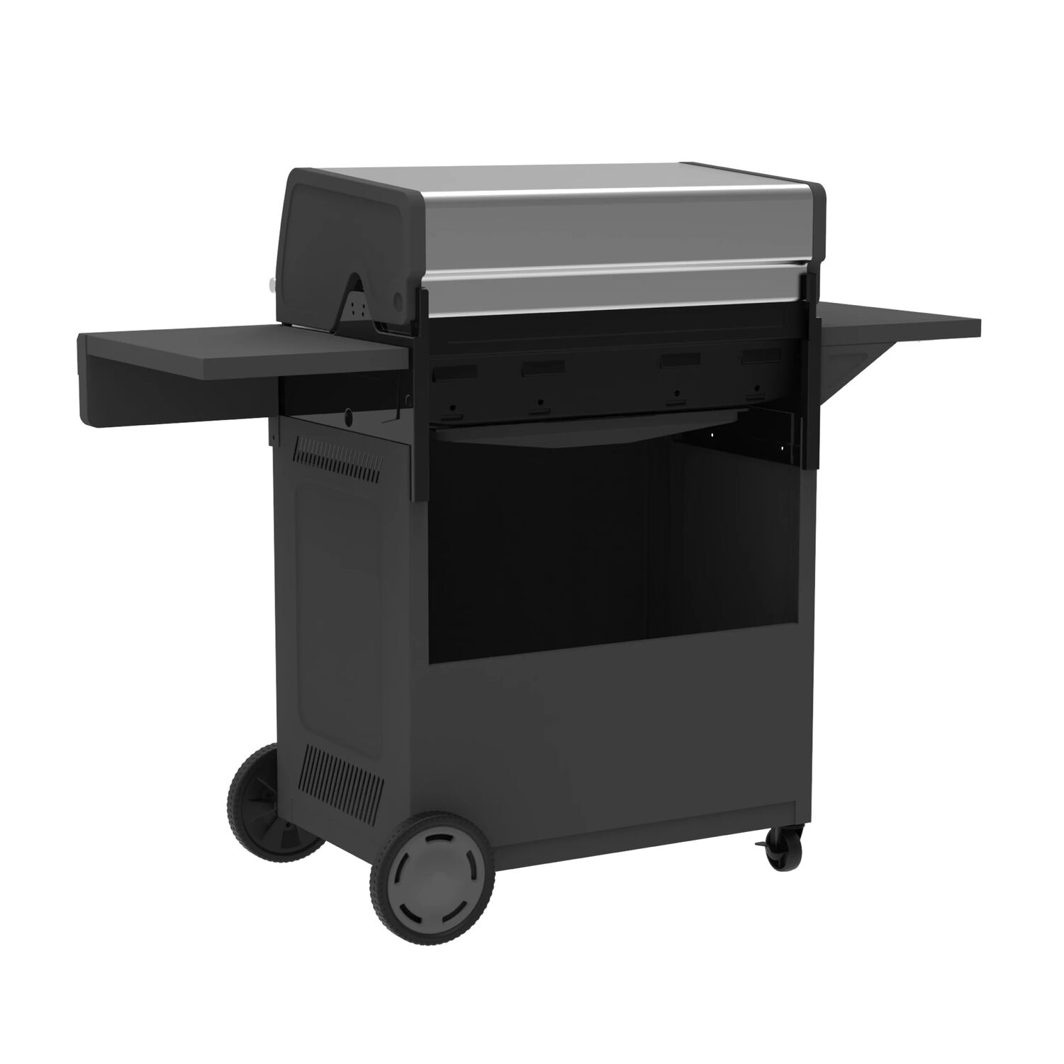Charbroil Grey Performance Series FlavorMax 5 Burner Gas Grill Cabinet with Side Burner