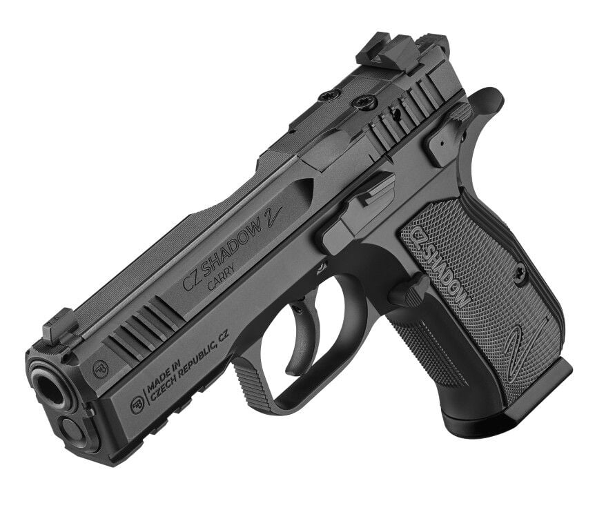 CZ Shadow 2 Carry 9mm Compact Optics Ready Pistol, 15-Rd